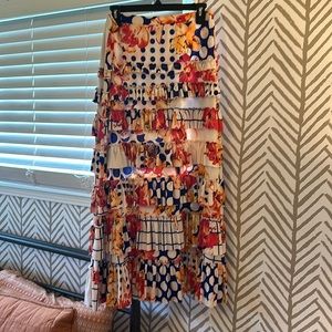 Multi Ruffle Skirt